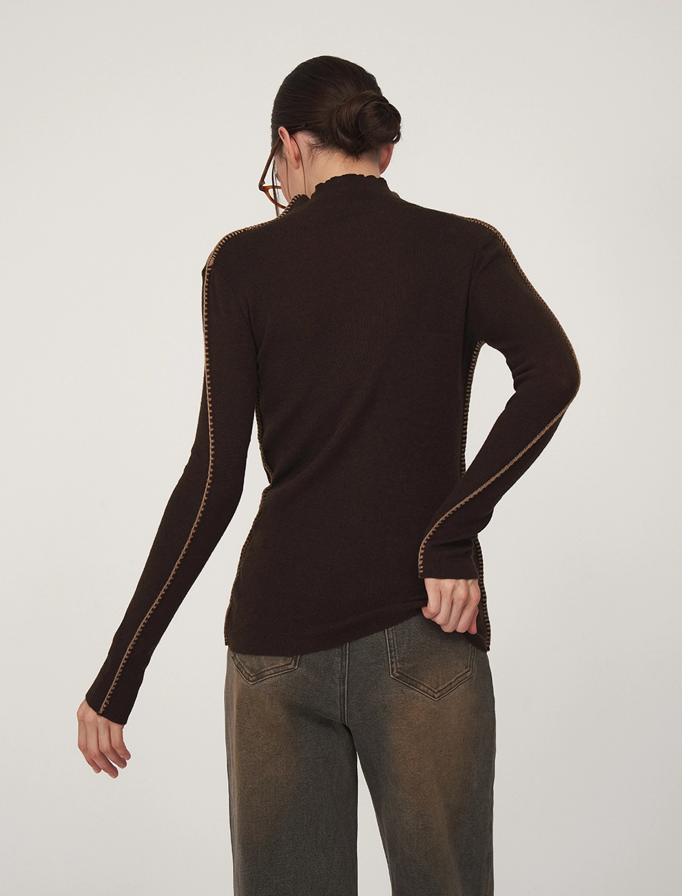 Водолазка женская 2526-0421-05 хлопок Hass