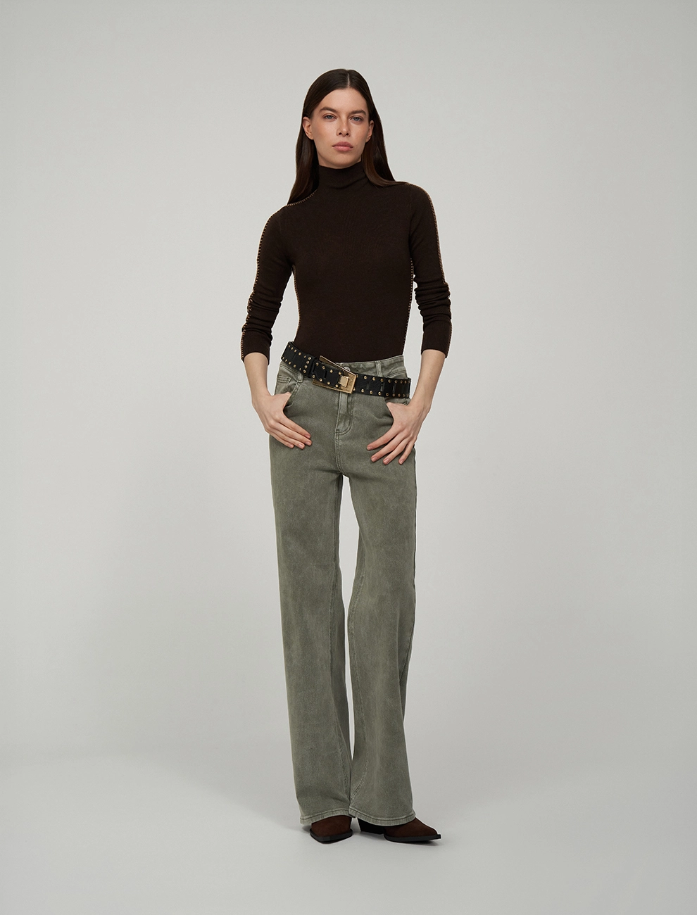 Джинсы женские 2500-0329-04К хлопок Hass