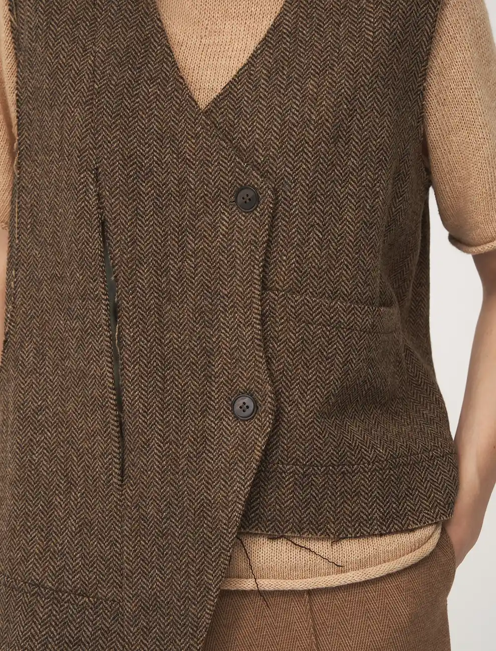 Жилет женский 2526-0603-05 хлопок Hass