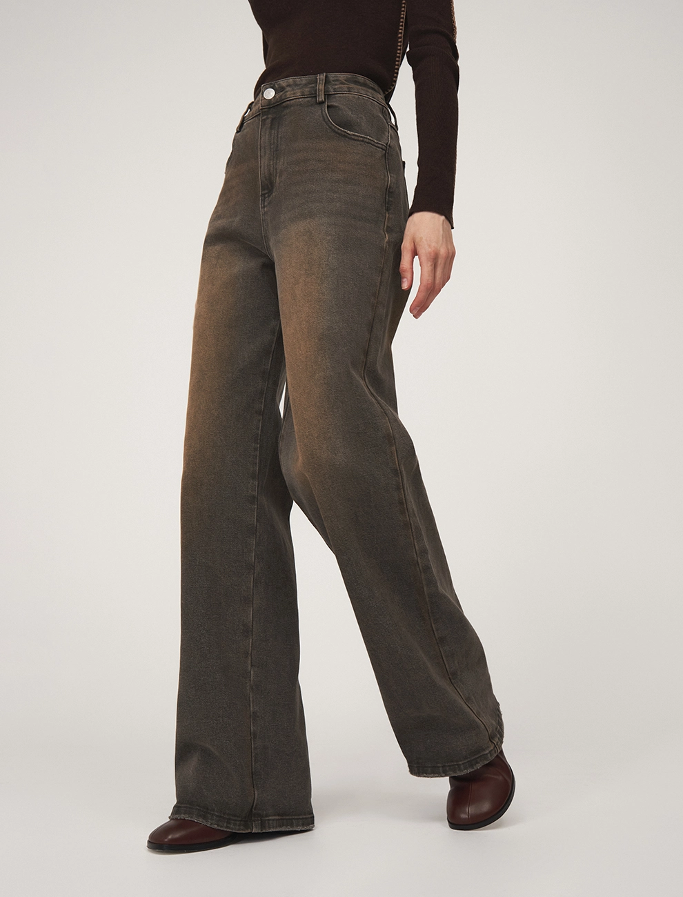 Джинсы женские 2526-0335-05 хлопок Hass