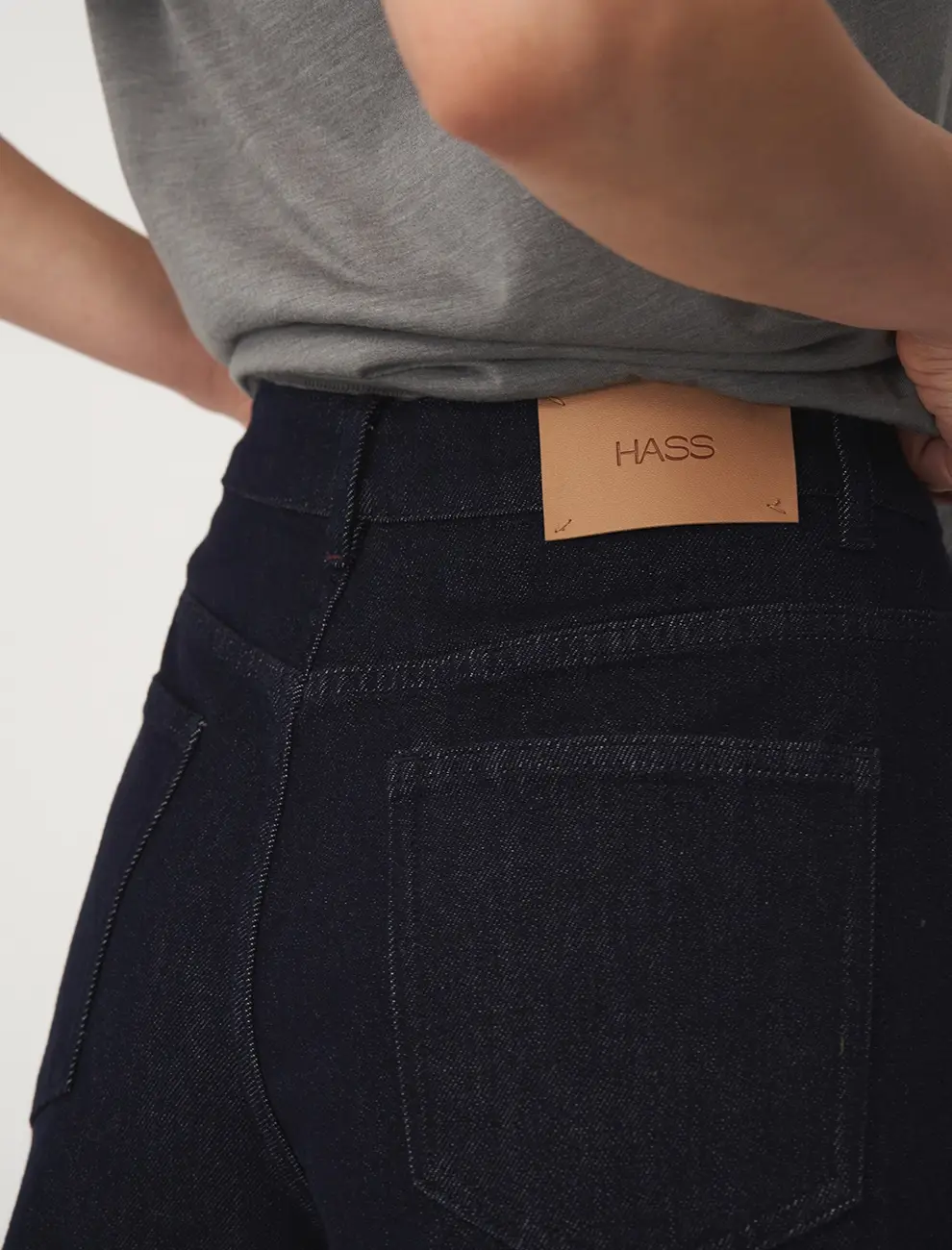 Джинсы женские 2526-0314-10 хлопок Hass