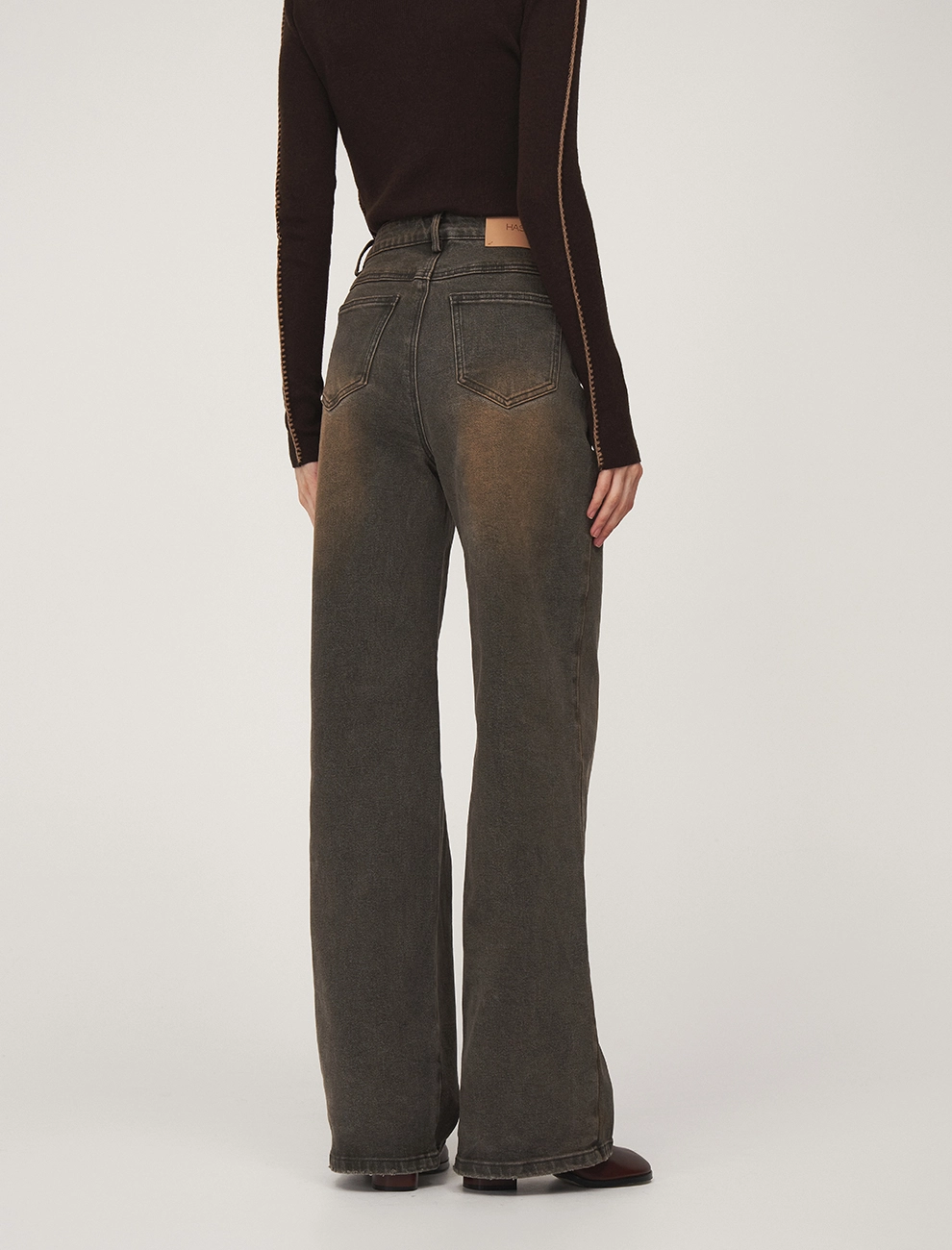 Джинсы женские 2526-0335-05 хлопок Hass