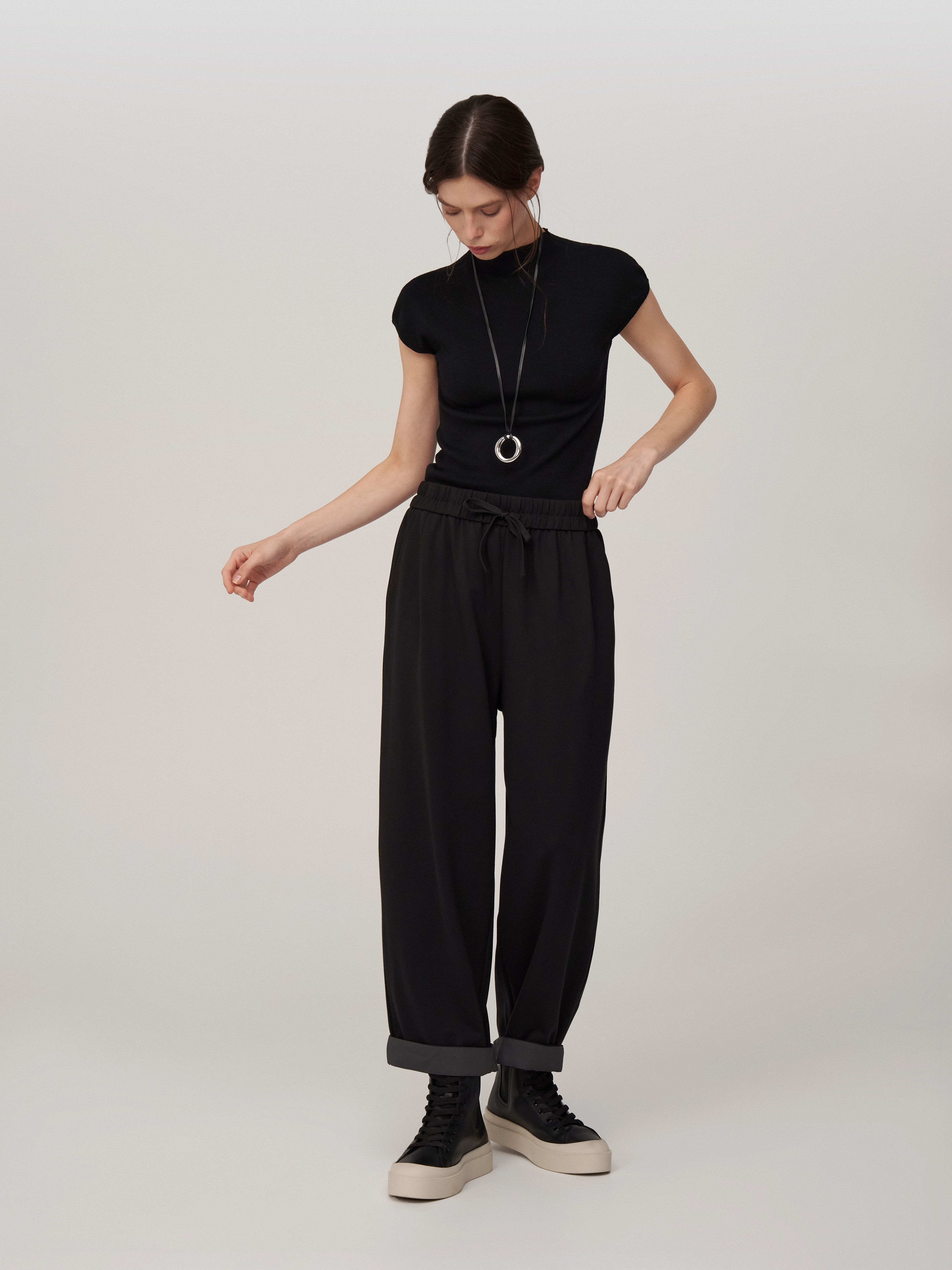 Брюки женские 2526-0302-12 хлопок Hass