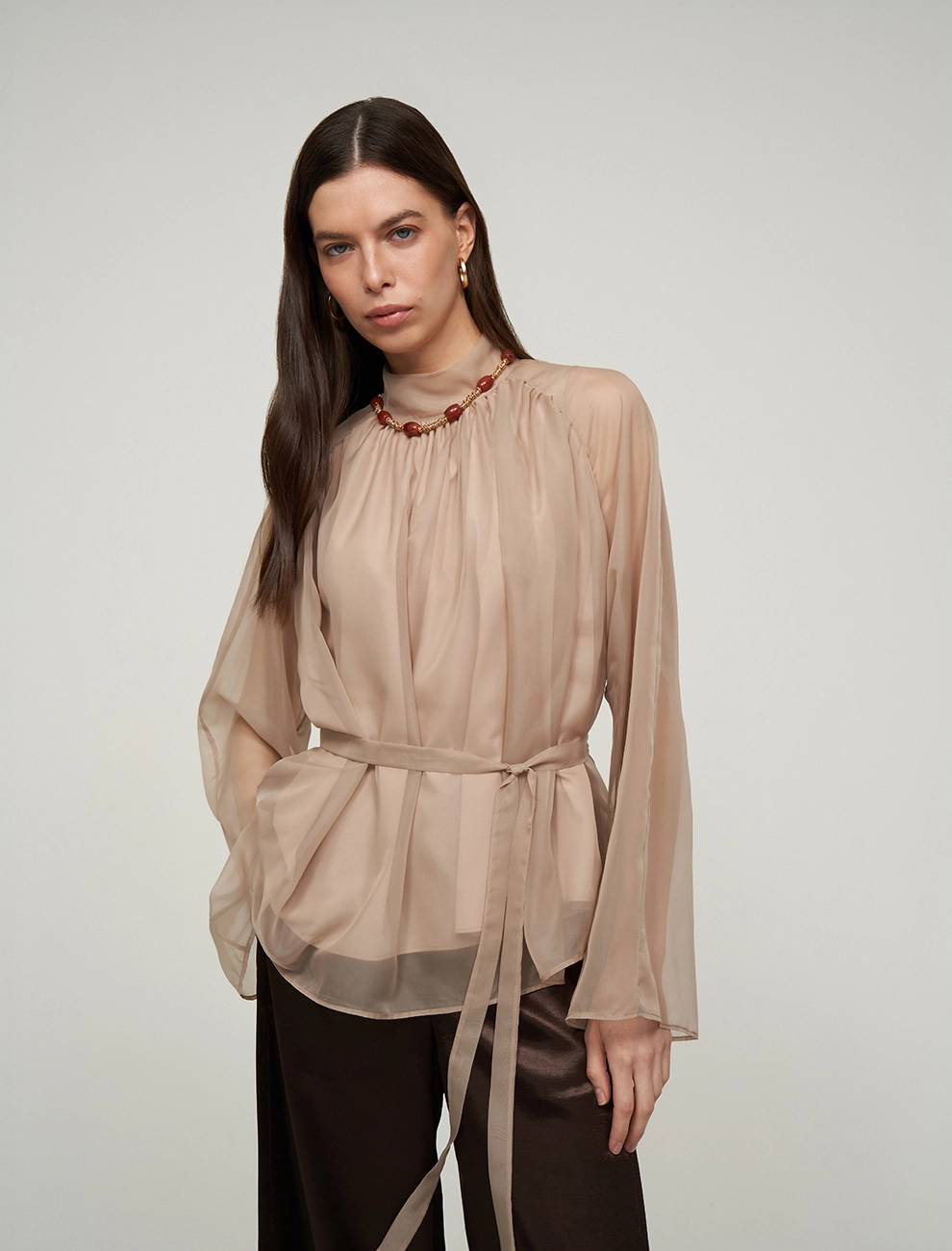 Блузка женская 2526-0105-02 вискоза Hass