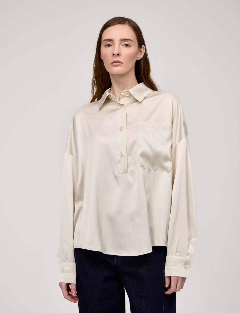 Блуза женская 2526-0110-02 шелк Hass