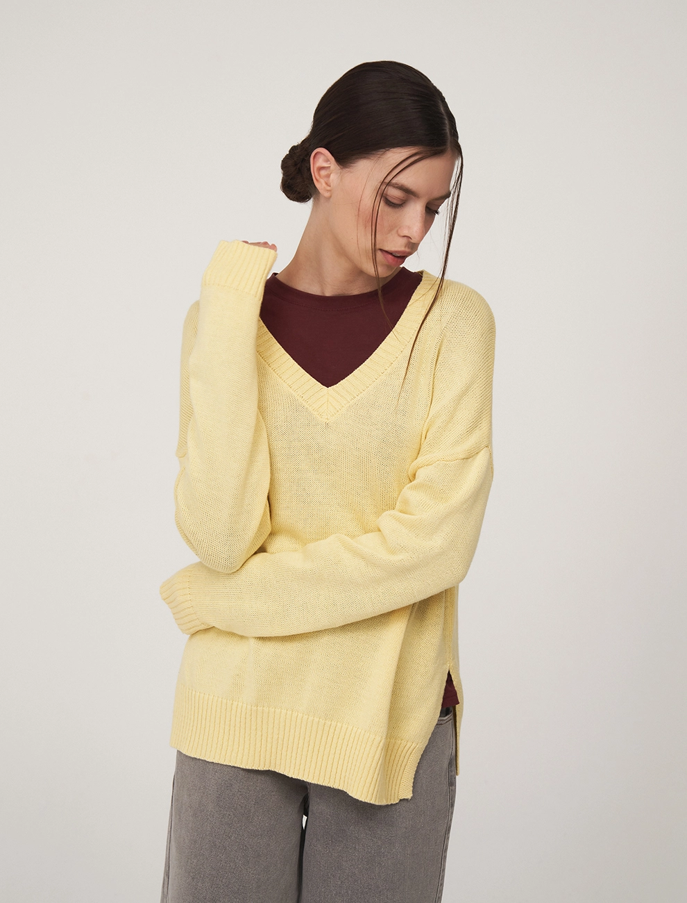 Джемпер женский 2526-0409-03 хлопок Hass