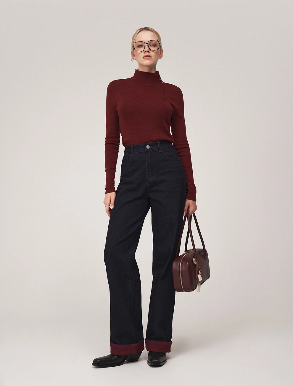 Джинсы женские 2526-0317-10 хлопок Hass