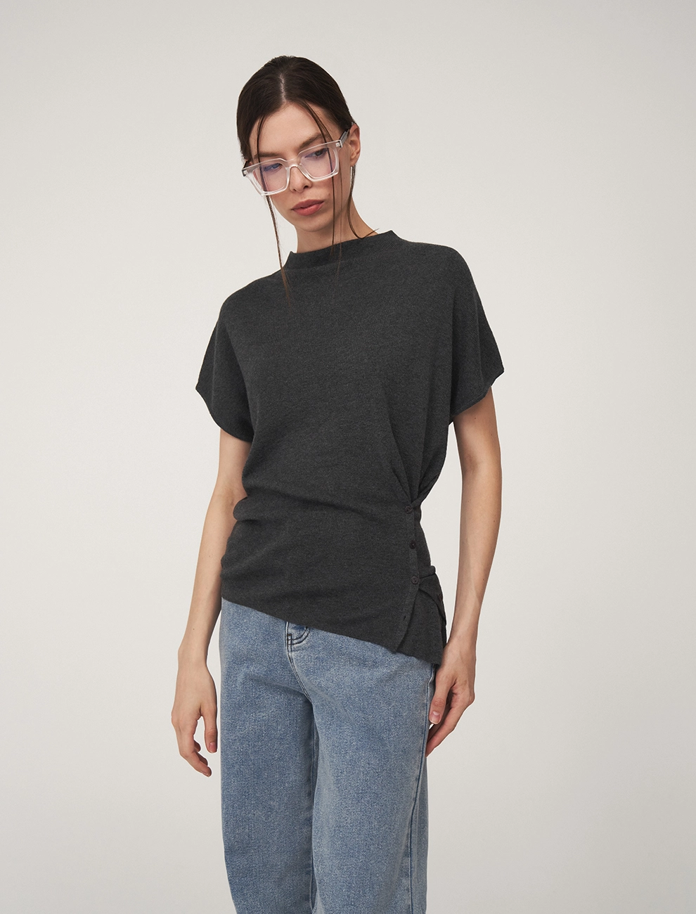 Джемпер женский 2526-0442-09 хлопок Hass