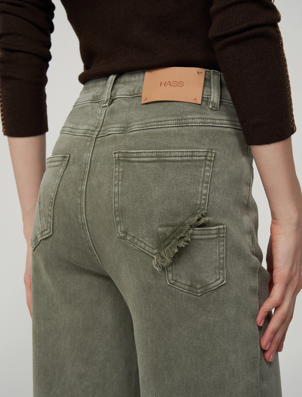 Джинсы женские 2500-0329-04К хлопок Hass