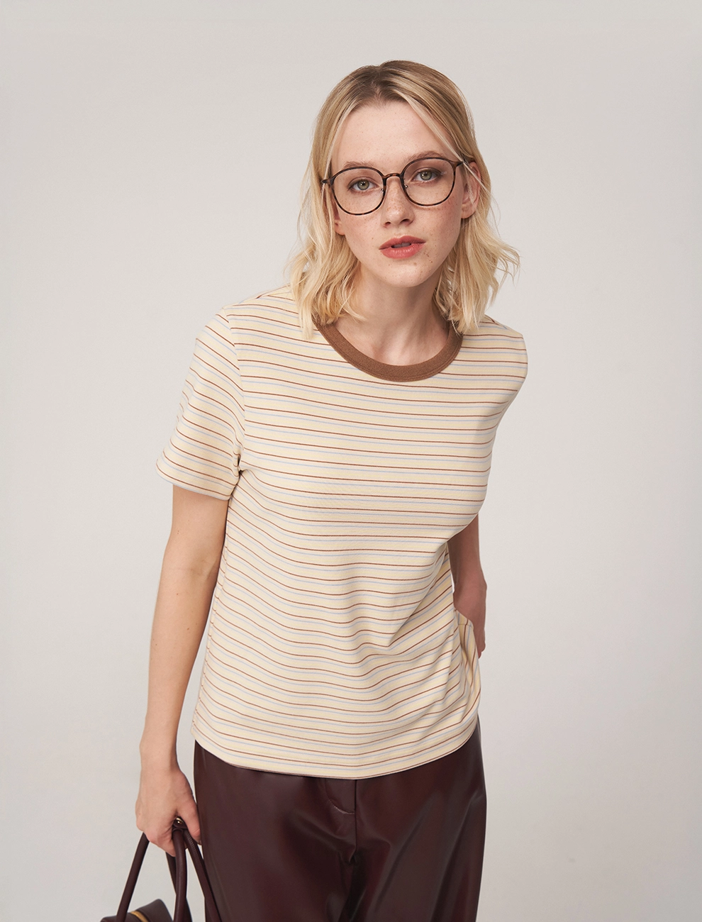 Футболка женская 2526-0201-00 хлопок Hass