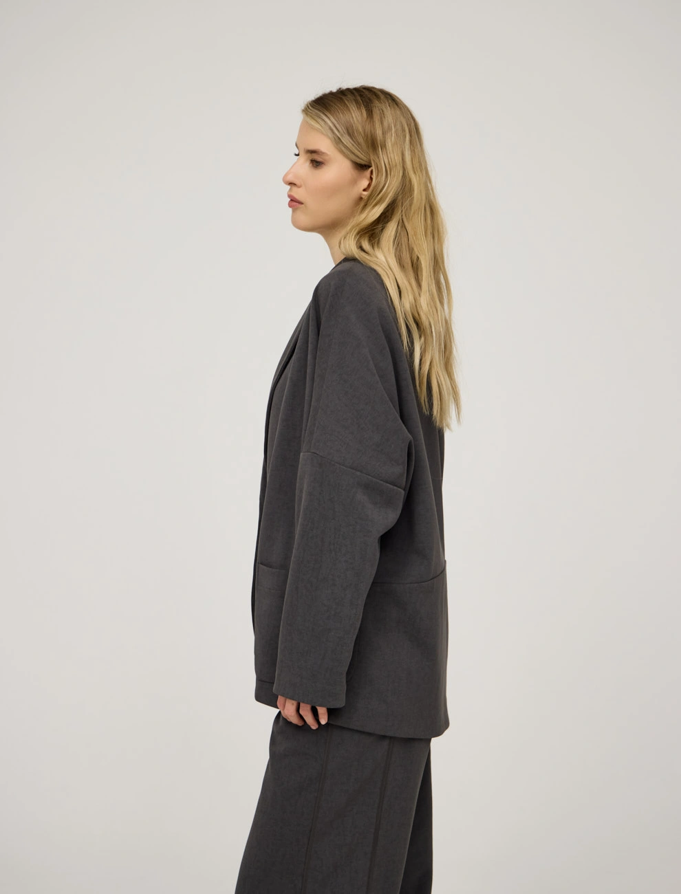 Жакет женский свободного силуэта хлопок Hass