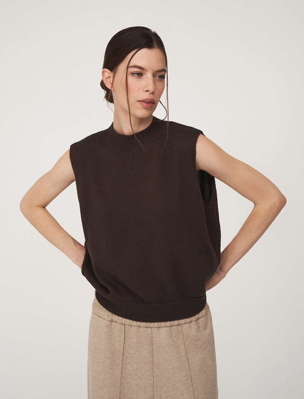 Жилет женский 2526-0604-05 хлопок Hass