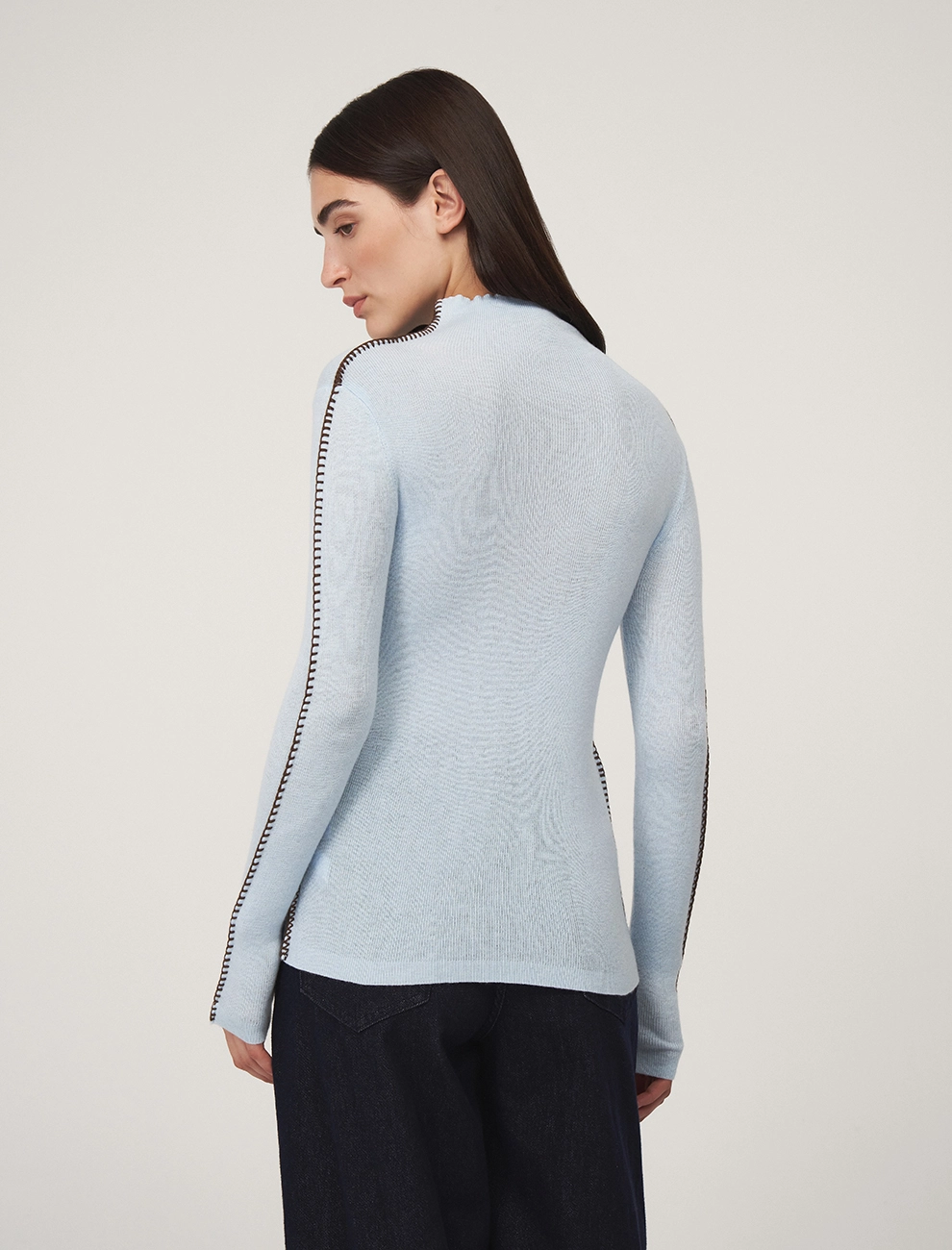 Водолазка женская 2526-0421-10 хлопок Hass