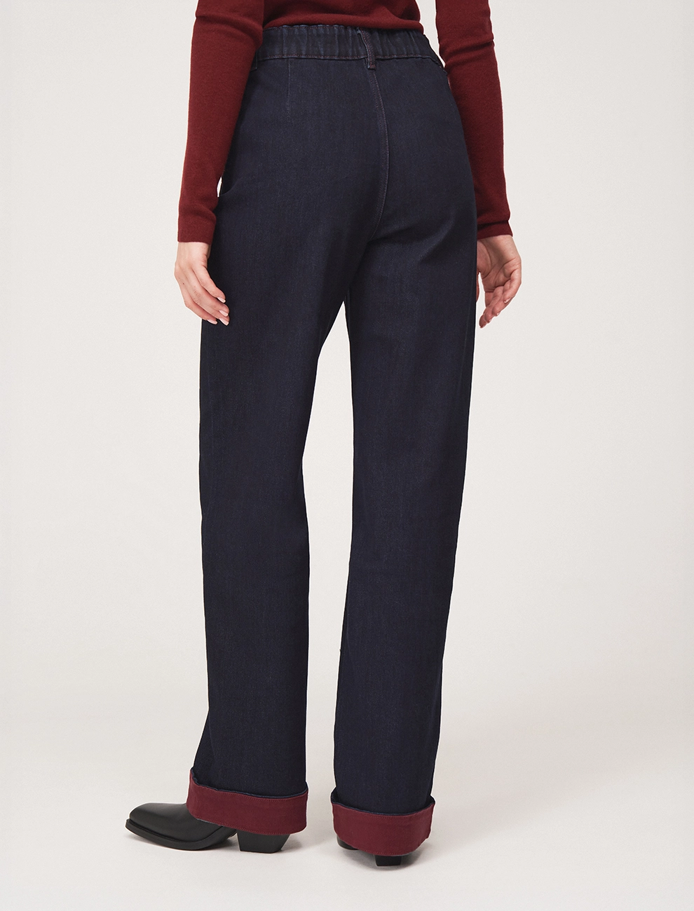 Джинсы женские 2526-0317-10 хлопок Hass