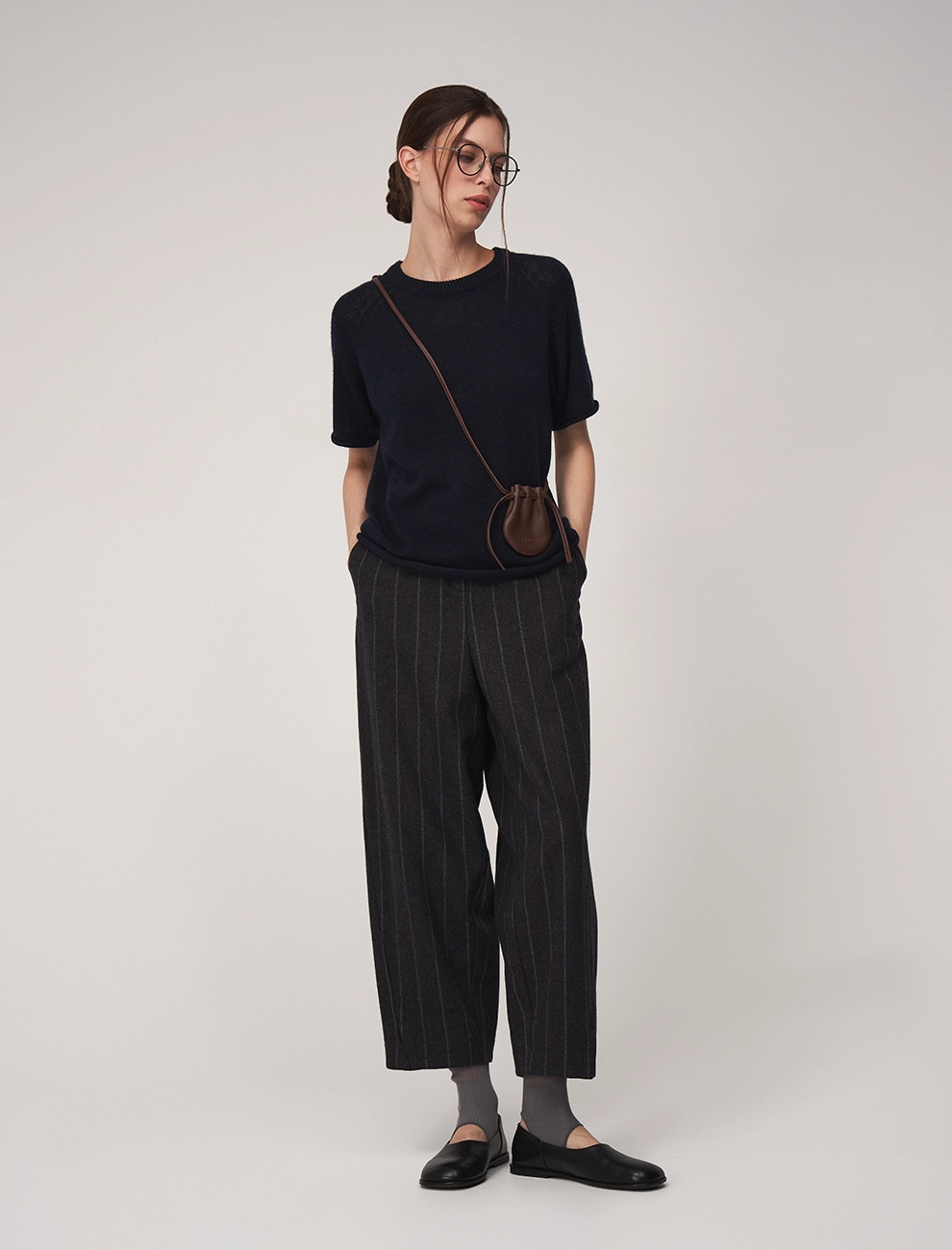 Брюки женские 2526-0316-12 шерсть Hass