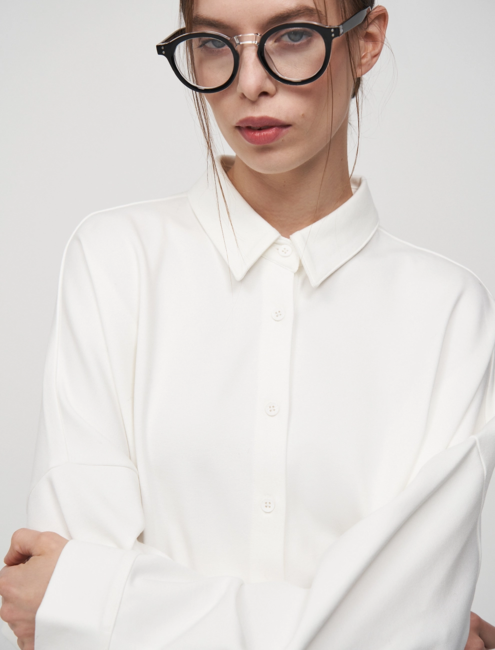 Рубашка женская 2526-1416-01 хлопок Hass