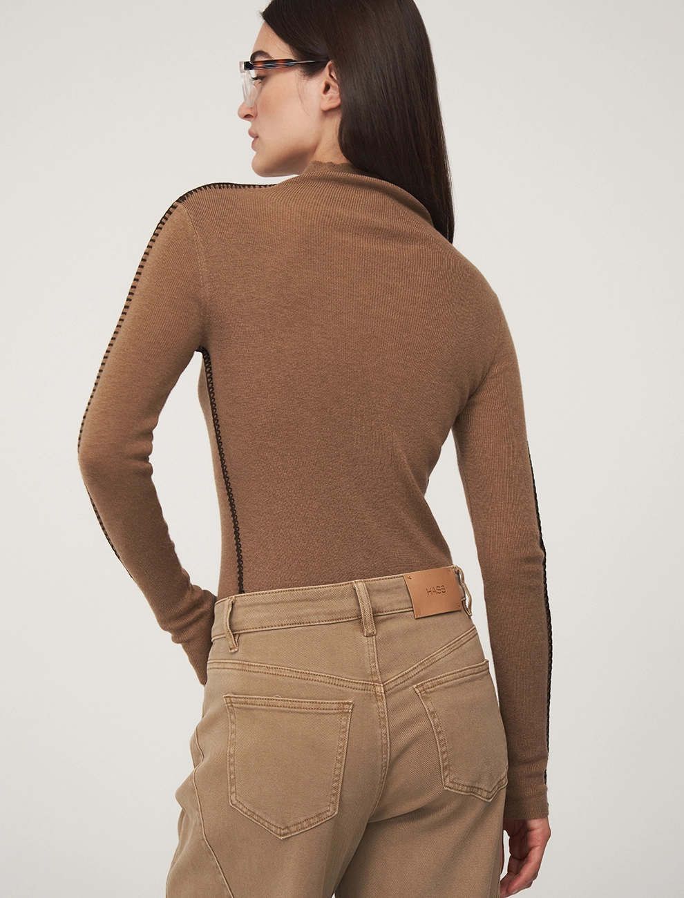 Водолазка женская 2526-0421-02 хлопок Hass