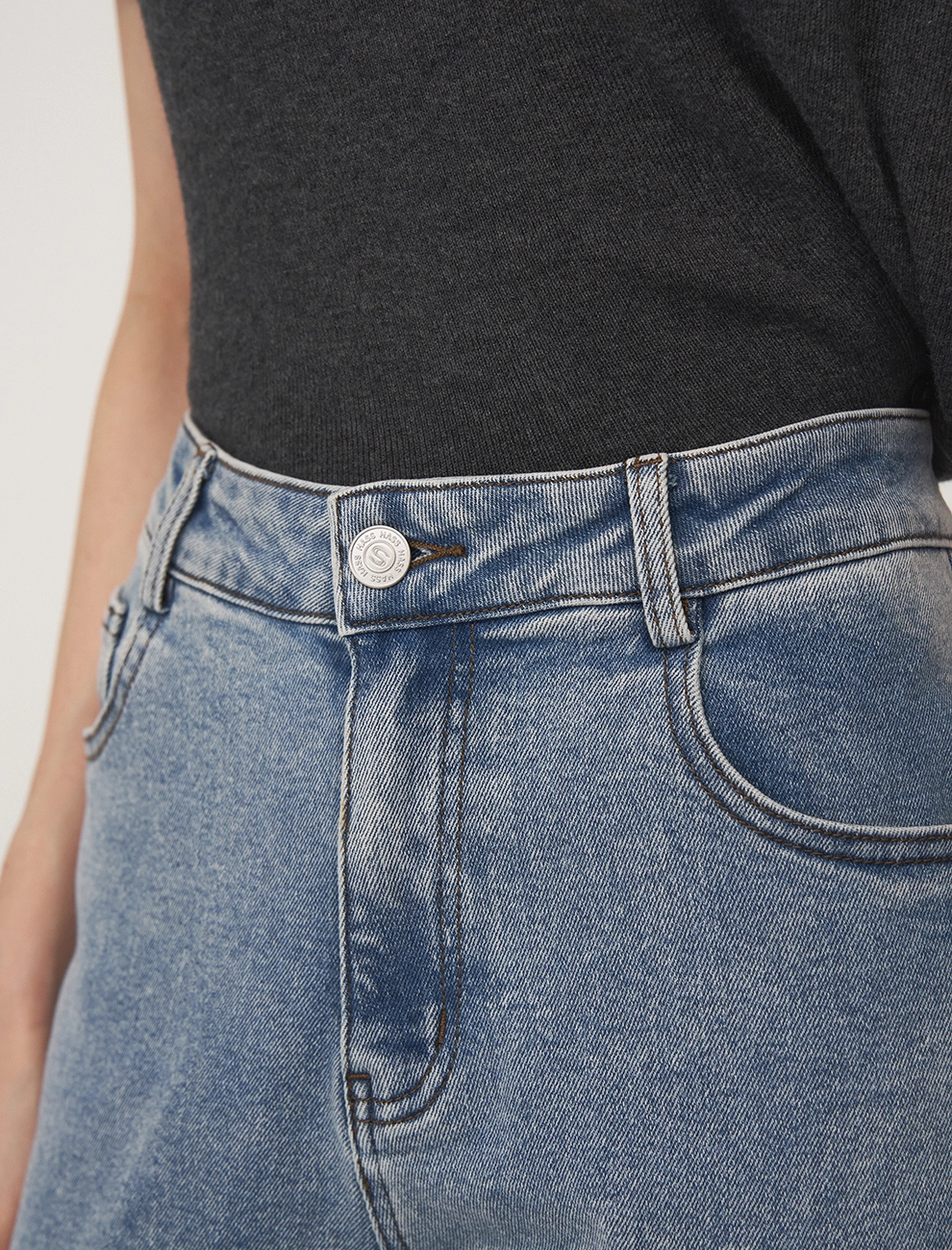 Джинсы женские 2526-0309-10 хлопок Hass