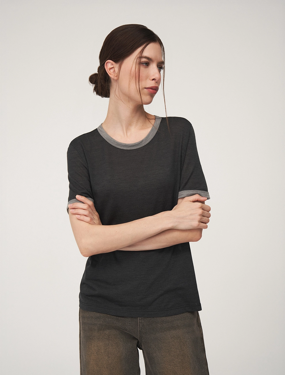 Футболка женская 2526-0202-09 хлопок Hass