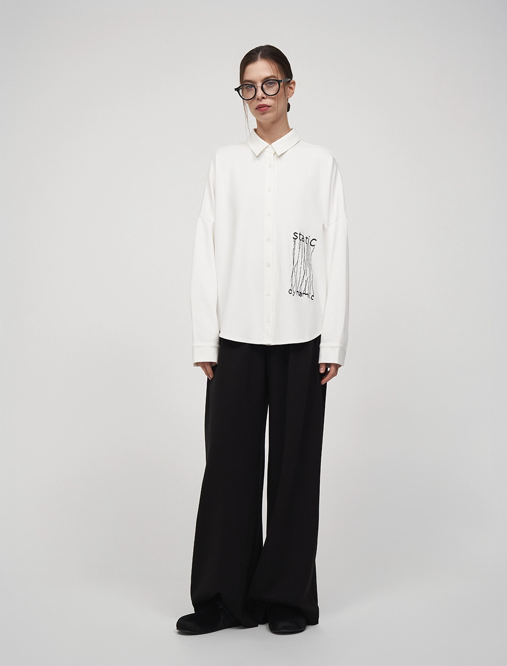 Рубашка женская 2526-1416-01 хлопок Hass