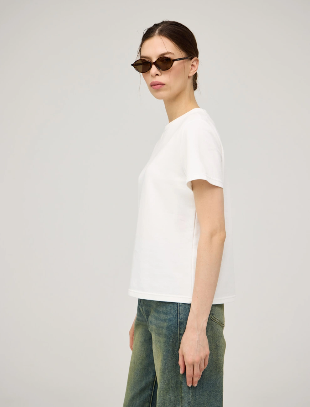 Футболка женская NOS-230201-01 хлопок Hass