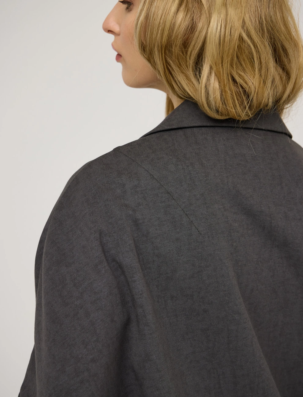 Жакет женский свободного силуэта хлопок Hass