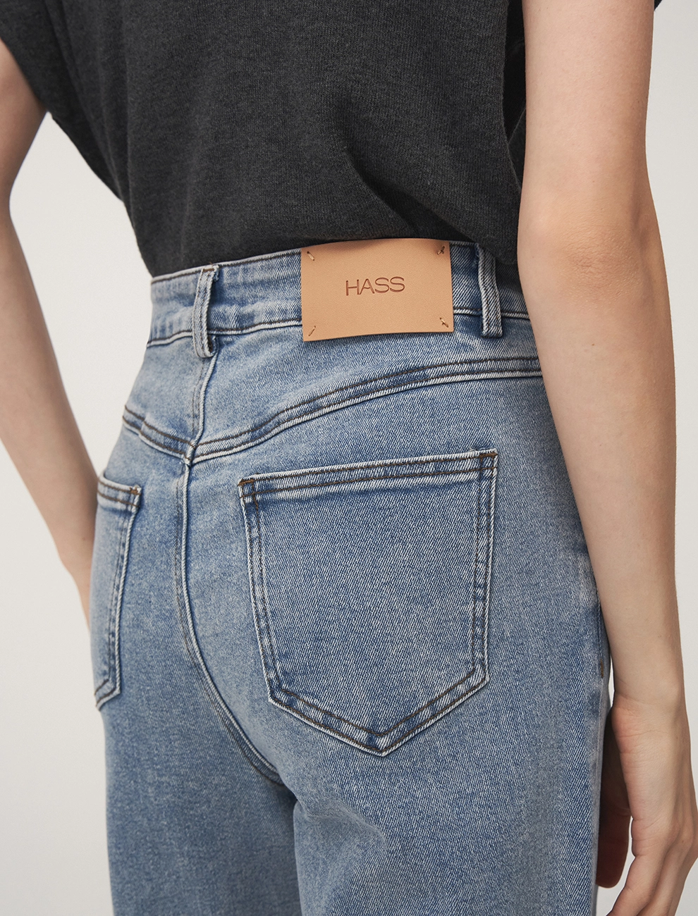 Джинсы женские 2526-0309-10 хлопок Hass