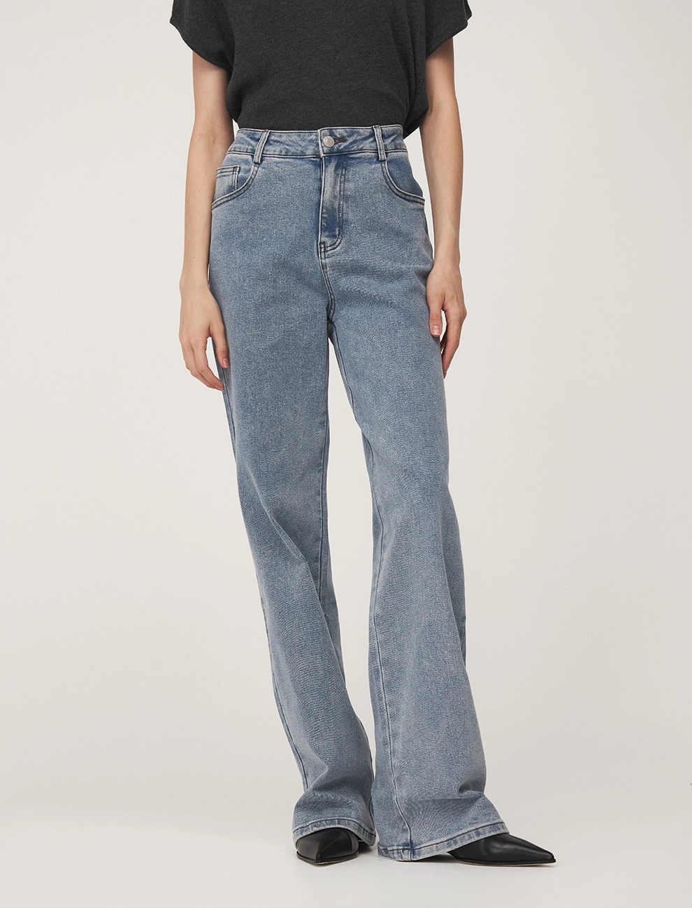 Джинсы женские 2526-0309-10 хлопок Hass