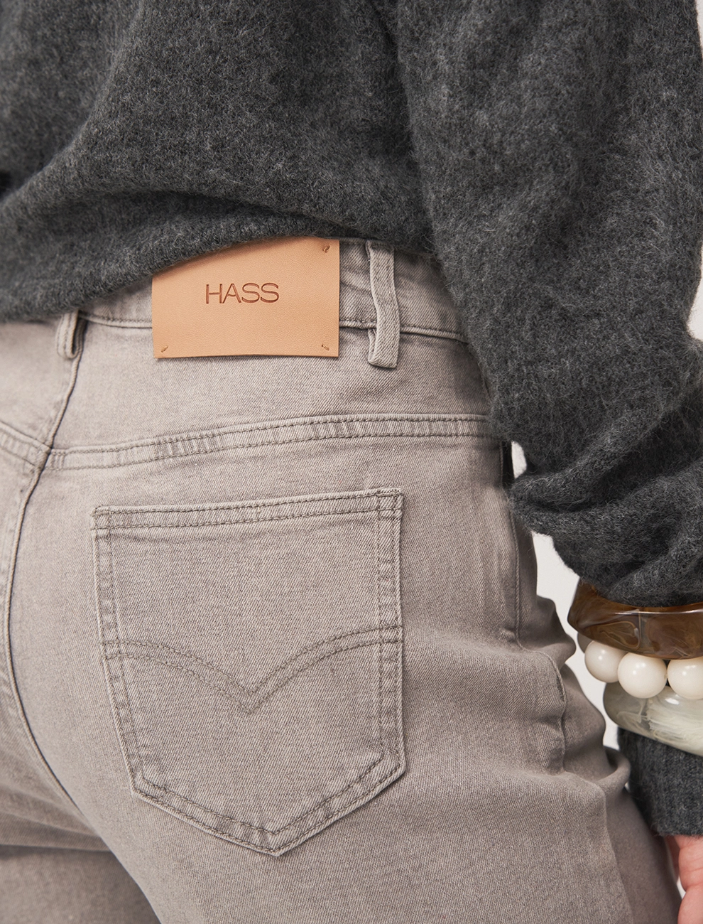 Джинсы женские 2526-0327-09 хлопок Hass