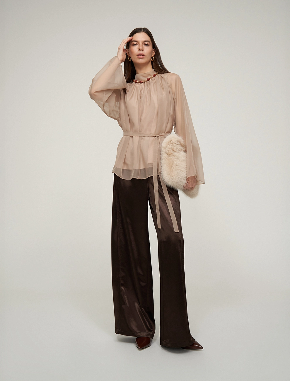 Блузка женская 2526-0105-02 вискоза Hass