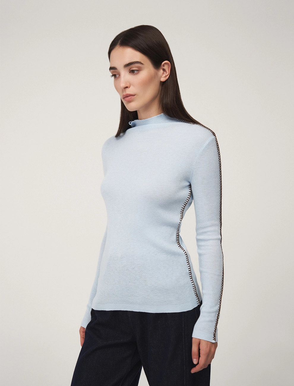 Водолазка женская 2526-0421-10 хлопок Hass