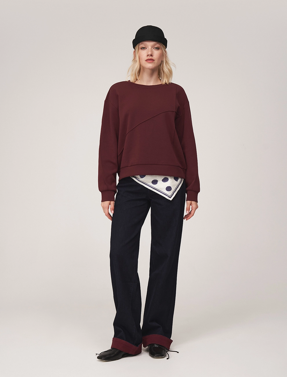 Свитшот женский 2526-0404-06 хлопок