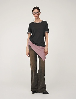 Футболка женская 2526-0202-09 хлопок Hass