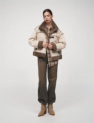 Дубленка женская 2526-1006-02  Hass