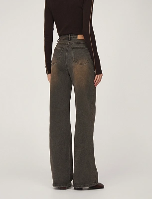 Джинсы женские 2526-0335-05 хлопок Hass