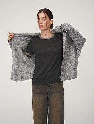 Кардиган женский 2526-0701-09 хлопок Hass