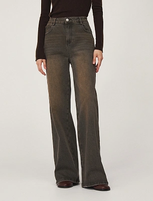 Джинсы женские 2526-0335-05 хлопок Hass