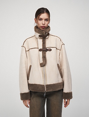 Дубленка женская 2526-1006-02  Hass