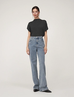 Джинсы женские 2526-0309-10 хлопок Hass