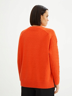 Джемпер женский 2324-0442-07 хлопок, шерсть Hass