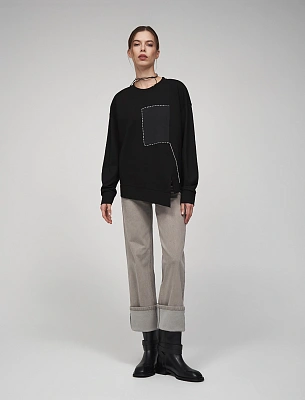 Свитшот женский 2526-0452-12 хлопок Hass