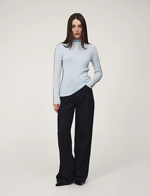 Водолазка женская 2526-0421-10 хлопок Hass