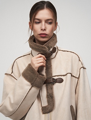 Дубленка женская 2526-1006-02  Hass