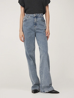 Джинсы женские 2526-0309-10 хлопок Hass